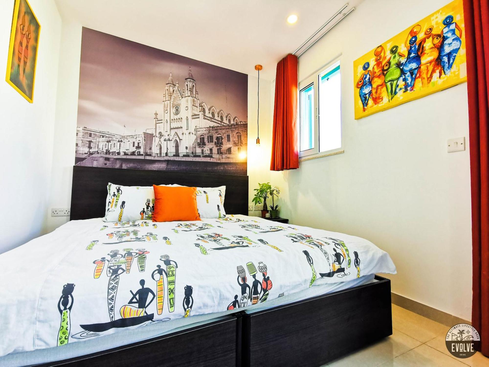 Evolve Coliving Guesthouse Σλιέμα Δωμάτιο φωτογραφία